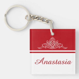 Llavero Elegante diseño floral