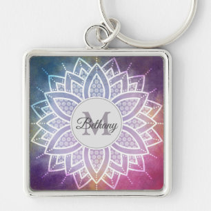 Llavero Elegante diseño Zen Mandala personalizado