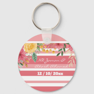 Llavero Elegante Invitación de Despedida de Soltera con No