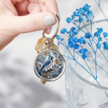 Elegante Jay Azul William Morris Inspirado