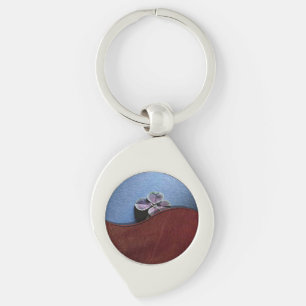 Llavero Elegante Keychain de cuatro hojas