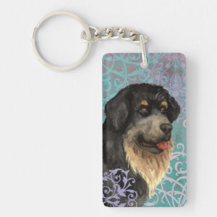 Llavero Elegante Keychain de Mastiff Tibetano
