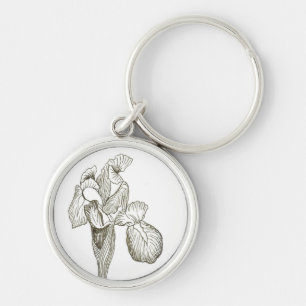 Llavero Elegante Keychain Iris