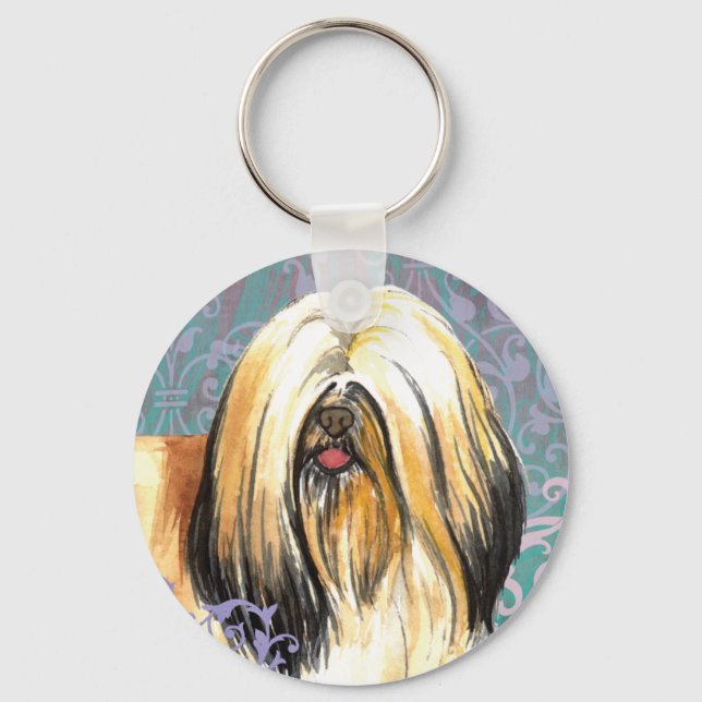 Llavero Elegante Lhasa Apso (Anverso)