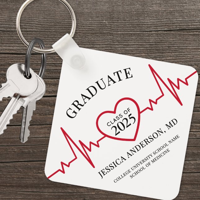 Llavero Elegante Médico de Enfermería Médico (Elegant Nursing Doctor Medical keychain)