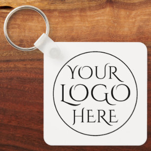 Llavero elegante, moderno, refinado y editable
