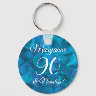 Llavero Elegante Ocean Blue 90 y fiesta ininterrumpida de