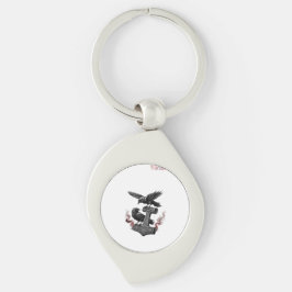 Llavero Elegante Personalizado Rústico Boda Boho Foto Mode