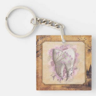 Llavero Elegante regalo odontológico antiguo de moda