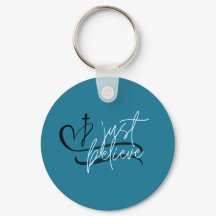 Elegante sólo creer a Keychain