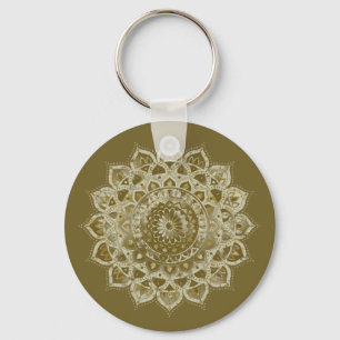 Llavero Elegante y colorido Mandala estilo India 4