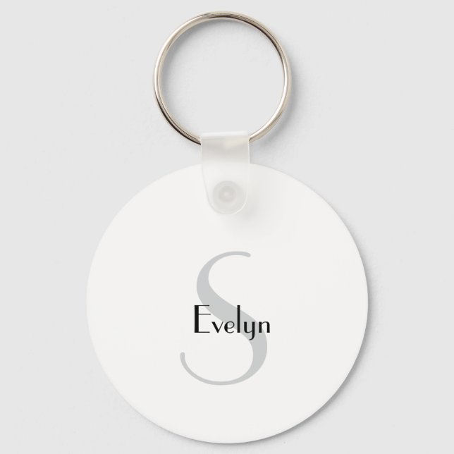 Llavero Elegante y moderno Keychain Minimal (Reverso )