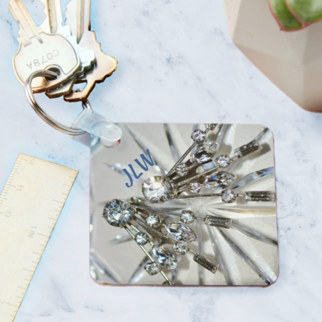 Llavero Elegantes Diamantes de imitación Art Decó Vintage  (Subido por el creador)