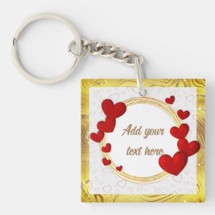 Llavero Elegantes San Valentines, Amor, Aniversario de Bod