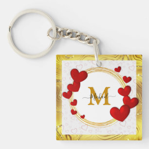 Llavero Elegantes San Valentines, Amor, Aniversario de Bod
