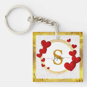 Llavero Elegantes San Valentines, Amor, Aniversario de Bod