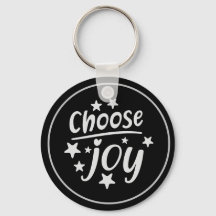Elegir Joy Motivation Inspirador Keychain
