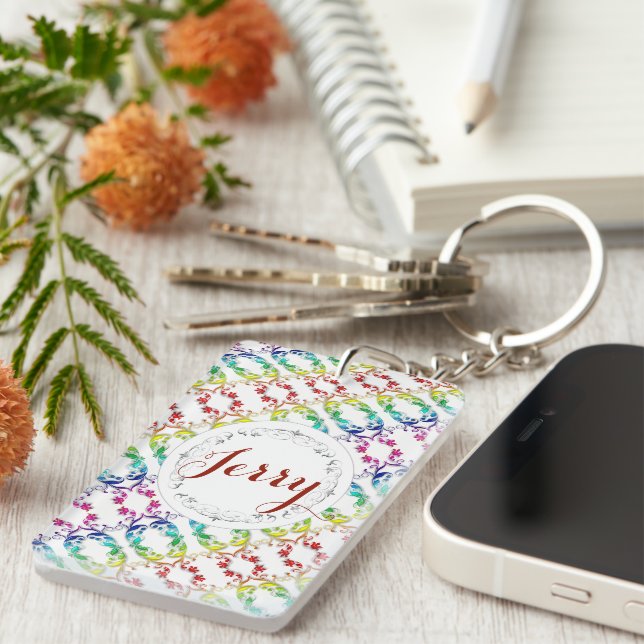 Llavero elemento de estilo barroco (Frente Derecha)