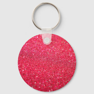Llavero Elemento Personalizado Purpurina rosa rojo