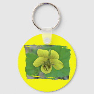 Llavero Elementos de coordenadas violeta amarillo salvaje