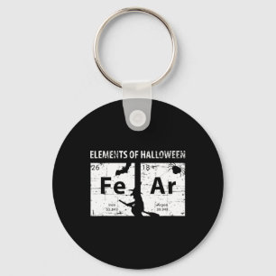 Llavero Elementos De La Camisa De Halloween (miedo) Periód