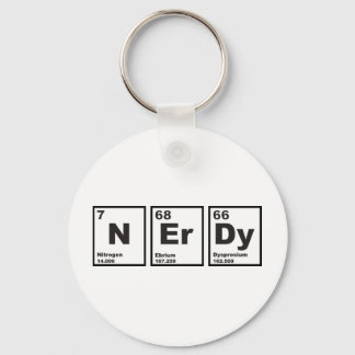 Llavero Elementos Nerdy