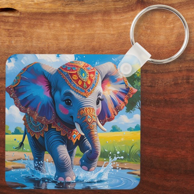 Llavero elephant (Reverso )