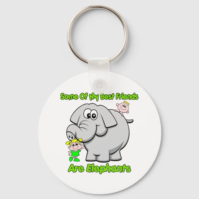 Llavero Elephant Best Friends (Anverso)