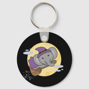 Llavero Elephant Halloween Brujas Niños Testigos Disfraces