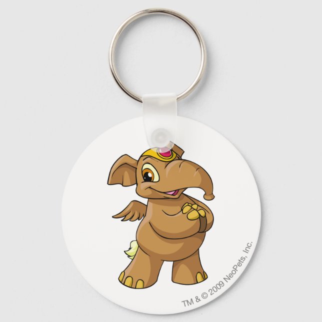 Llavero Elephante Brown (Anverso)