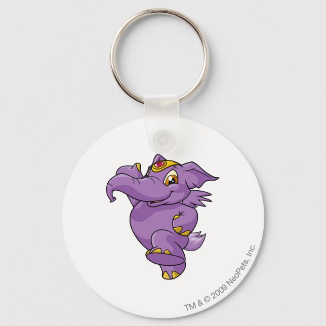 Llavero Elephante Purple (Anverso)