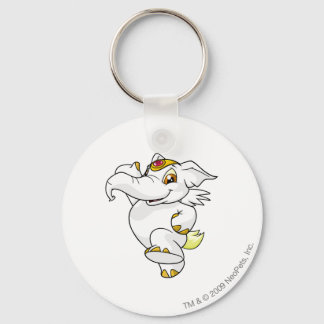 Llavero Elephante White