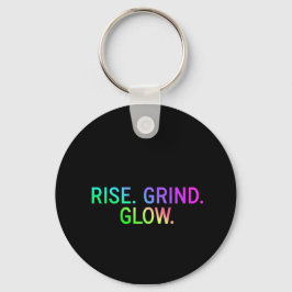 Llavero ELEVAR. GRIND. GLOW. - Cadena de claves de citas m