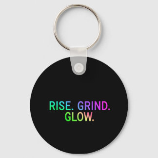 Llavero ELEVAR. GRIND. GLOW. - Cadena de claves de citas m