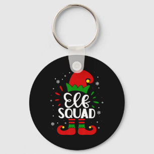Llavero Elf Squad Funny Elf Navidades de familia coinciden