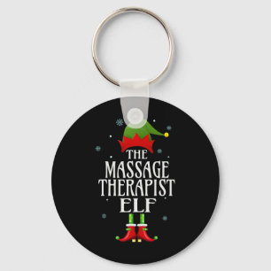 Llavero Elf Xmas, terapeuta mago, familia divertida que co