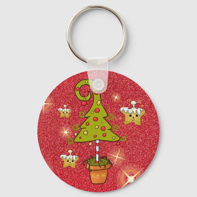 Llavero Elfenweihnachtsbaum (Anverso)