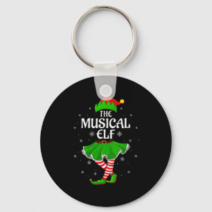 Llavero Elfo Musical Femenino Navidad Familia Chicas Mujer