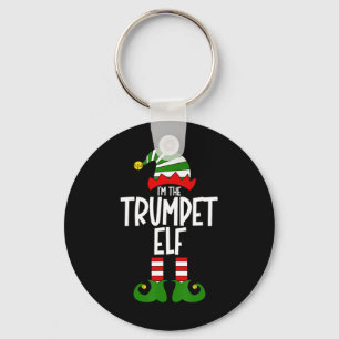 Llavero Elfo Trompeta Música Navidad Instrumento A juego E