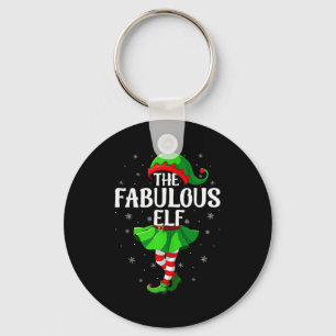 Llavero Elfos Fabulosos Navidad Chicas Mujeres Equipo de E