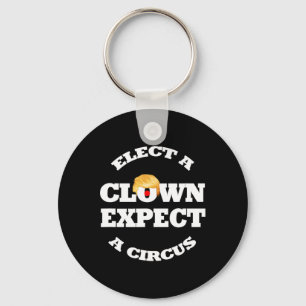 Llavero Elige un payaso espera un circo divertido anti Tru