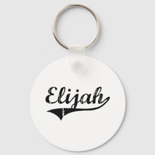 Llavero Elijah Classic Style Name