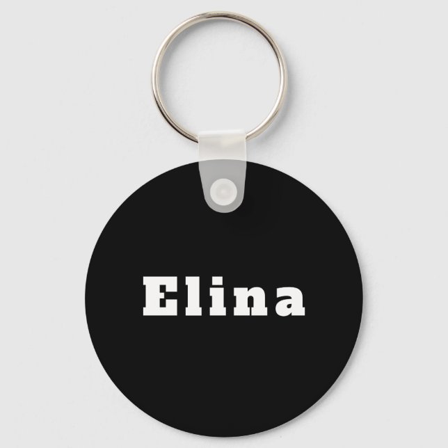 Llavero Elina (Anverso)