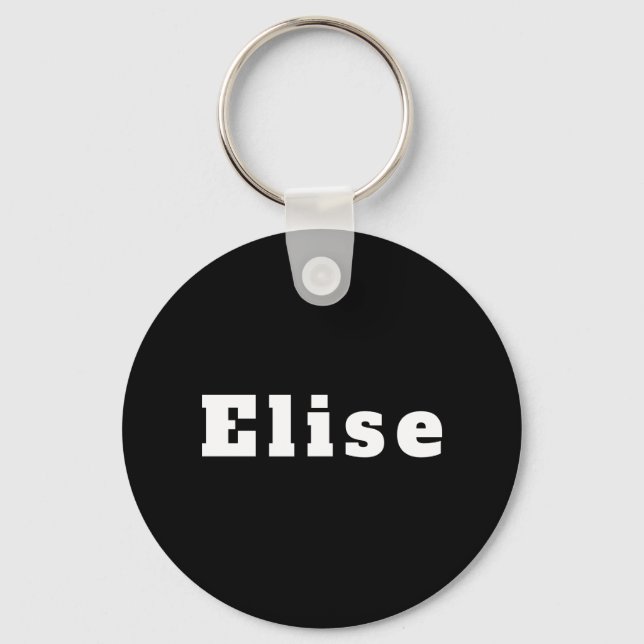Llavero Elise (Anverso)