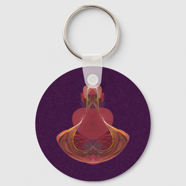 Llavero Elixir de la botella de Poción del Amor Fractal (Anverso)