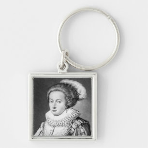 Llavero Elizabeth Estuardo, reina de Bohemia