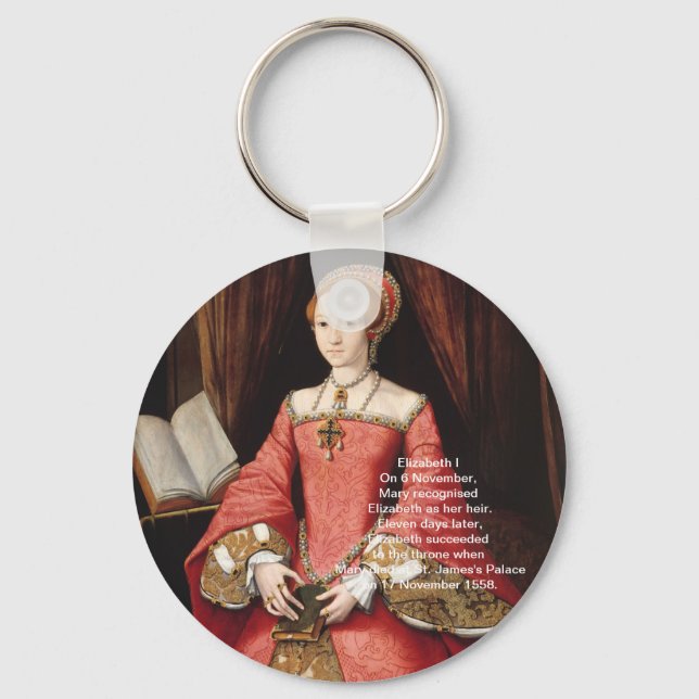 Llavero Elizabeth I Keychain (Anverso)