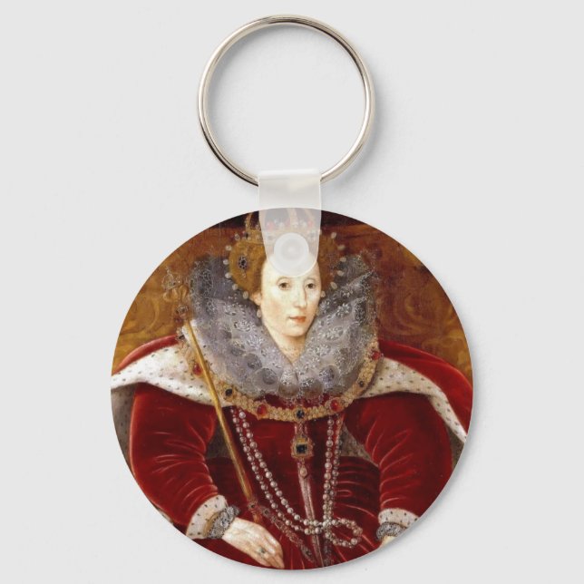 Llavero Elizabeth I Red Robes (Anverso)
