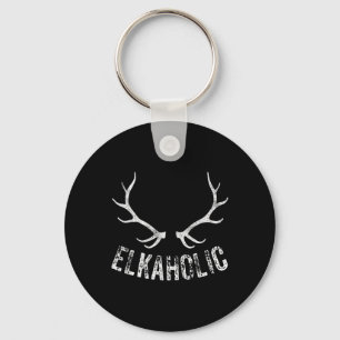 Llavero Elk Hunter Hunter Funny Elkaholic