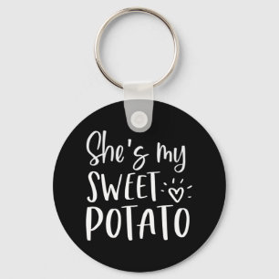 Llavero Ella es mi batata dulce yo soy las parejas de Acci